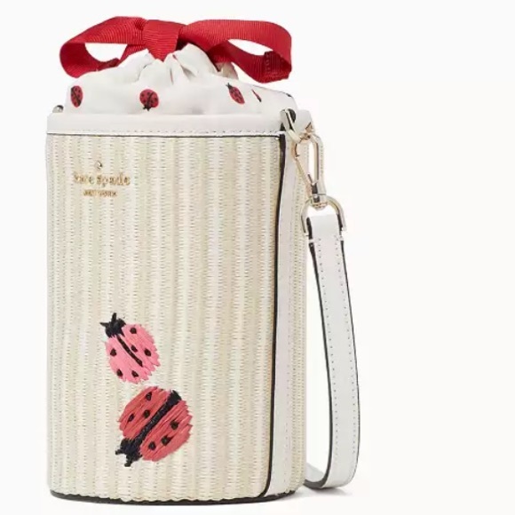 Kate Spade NWT Ladybug Cylinder Crossbody - Picture 3 of 12